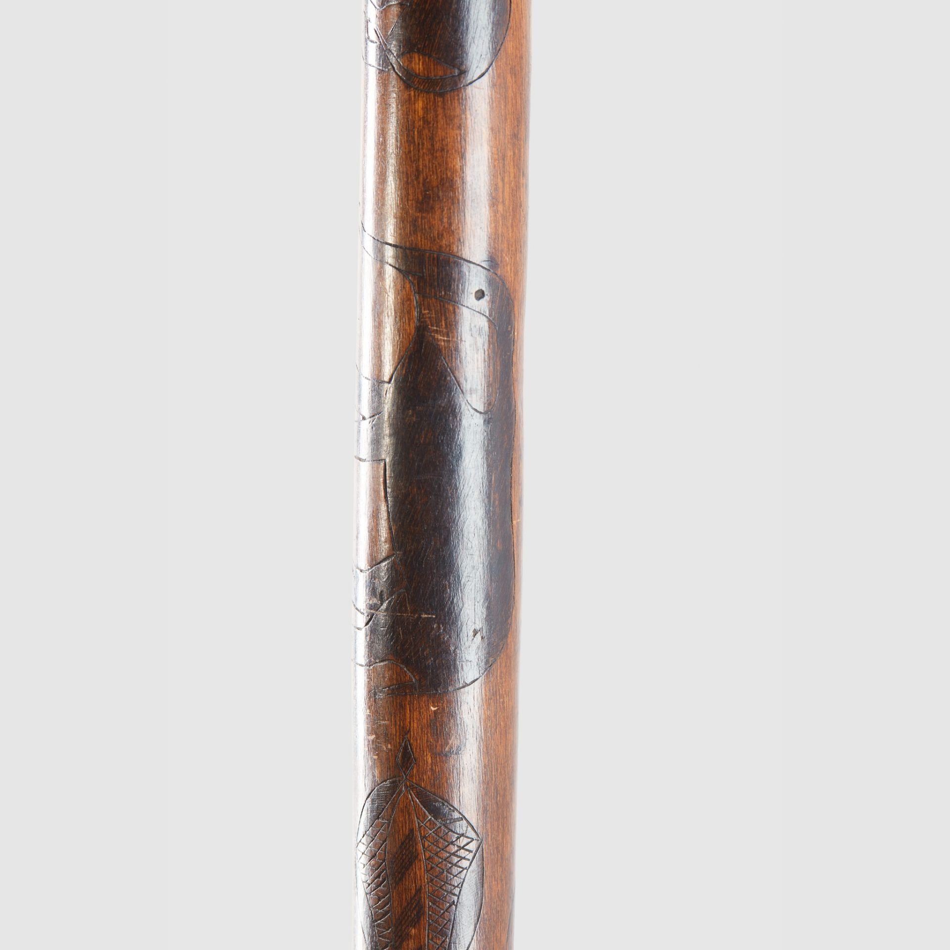 JAMES AUGUSTUS GRANT'S WALKING STAFF EASTERN AFRICA, MID 19TH CENTURY - Bild 3 aus 9