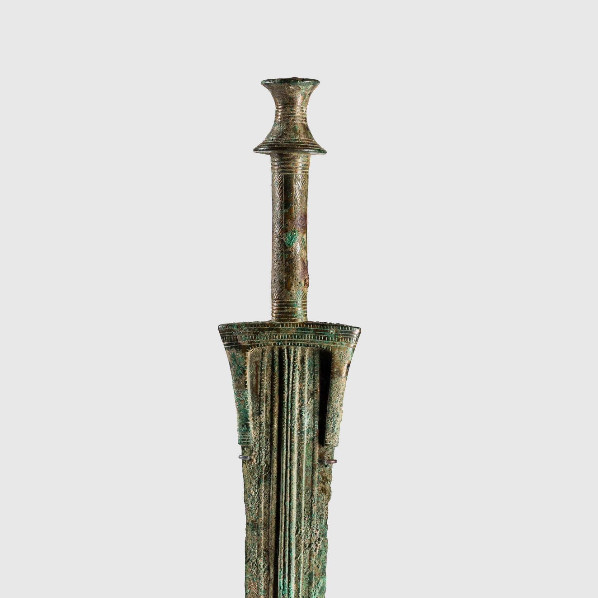 TRIO OF NEAR EASTERN SWORDS NEAR EAST, EARLY FIRST MILLENIUM B.C. - Image 2 of 4