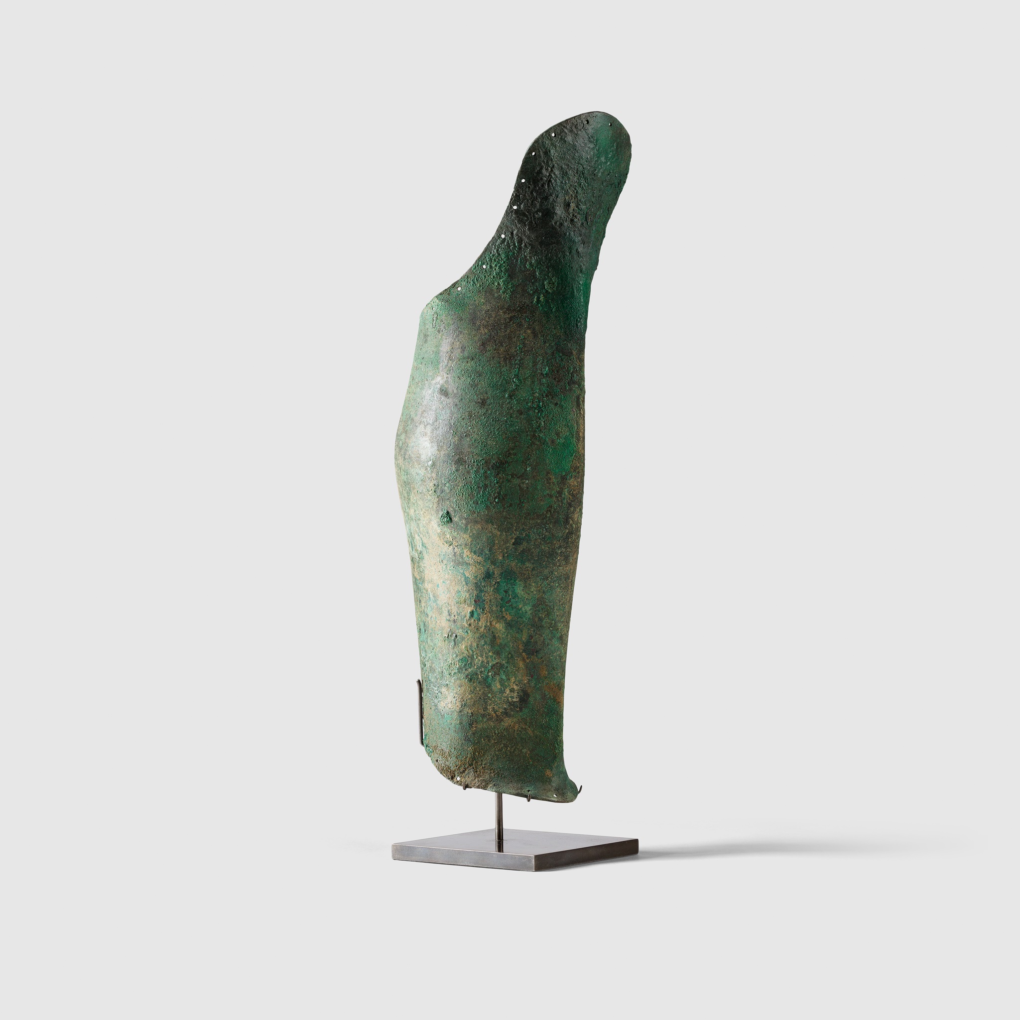 ANCIENT GREEK GREAVE GREECE, 5TH - 4TH CENTURY B.C. - Image 2 of 3