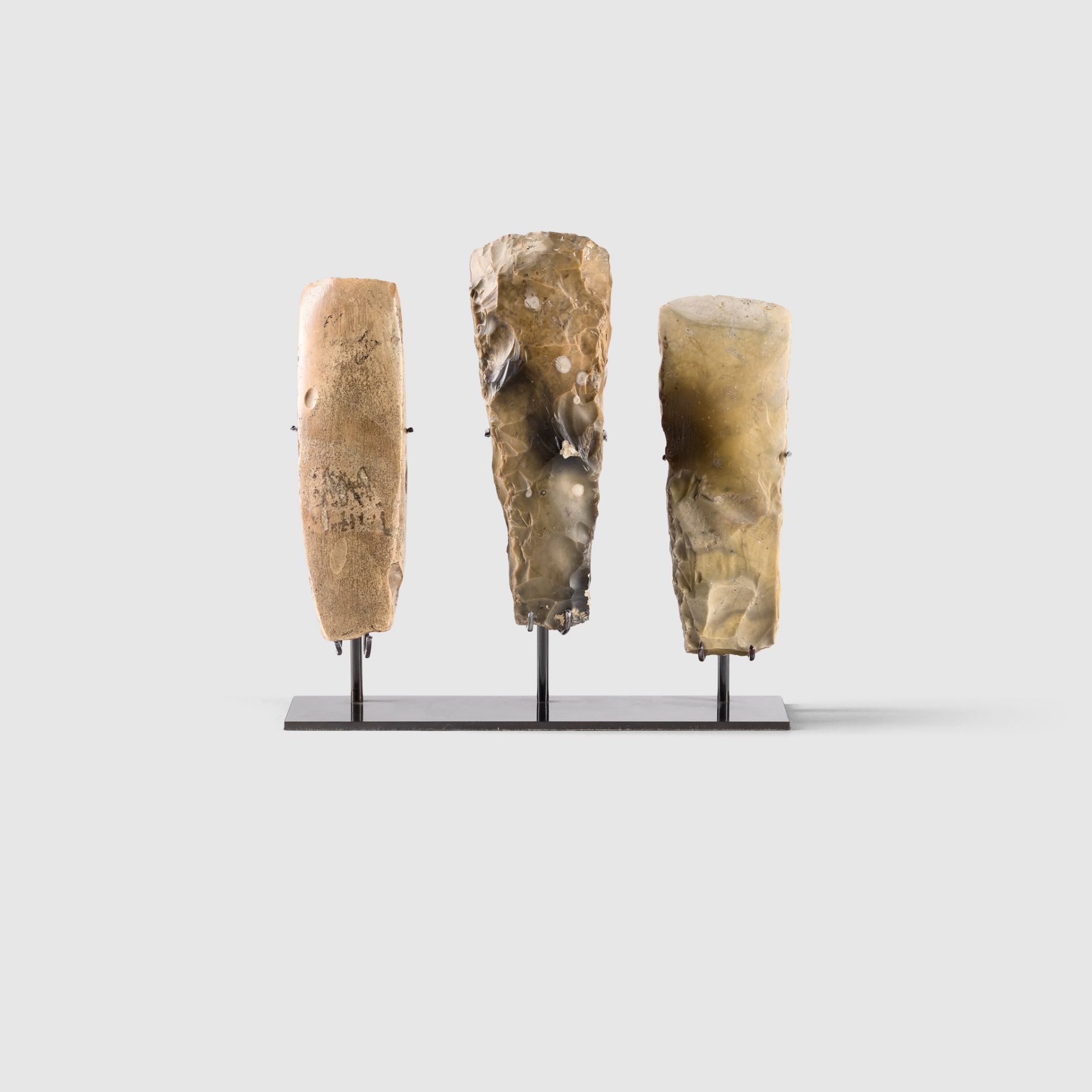 TRIO OF FLINT AXES SCANDINAVIA, C. 1900 B.C.