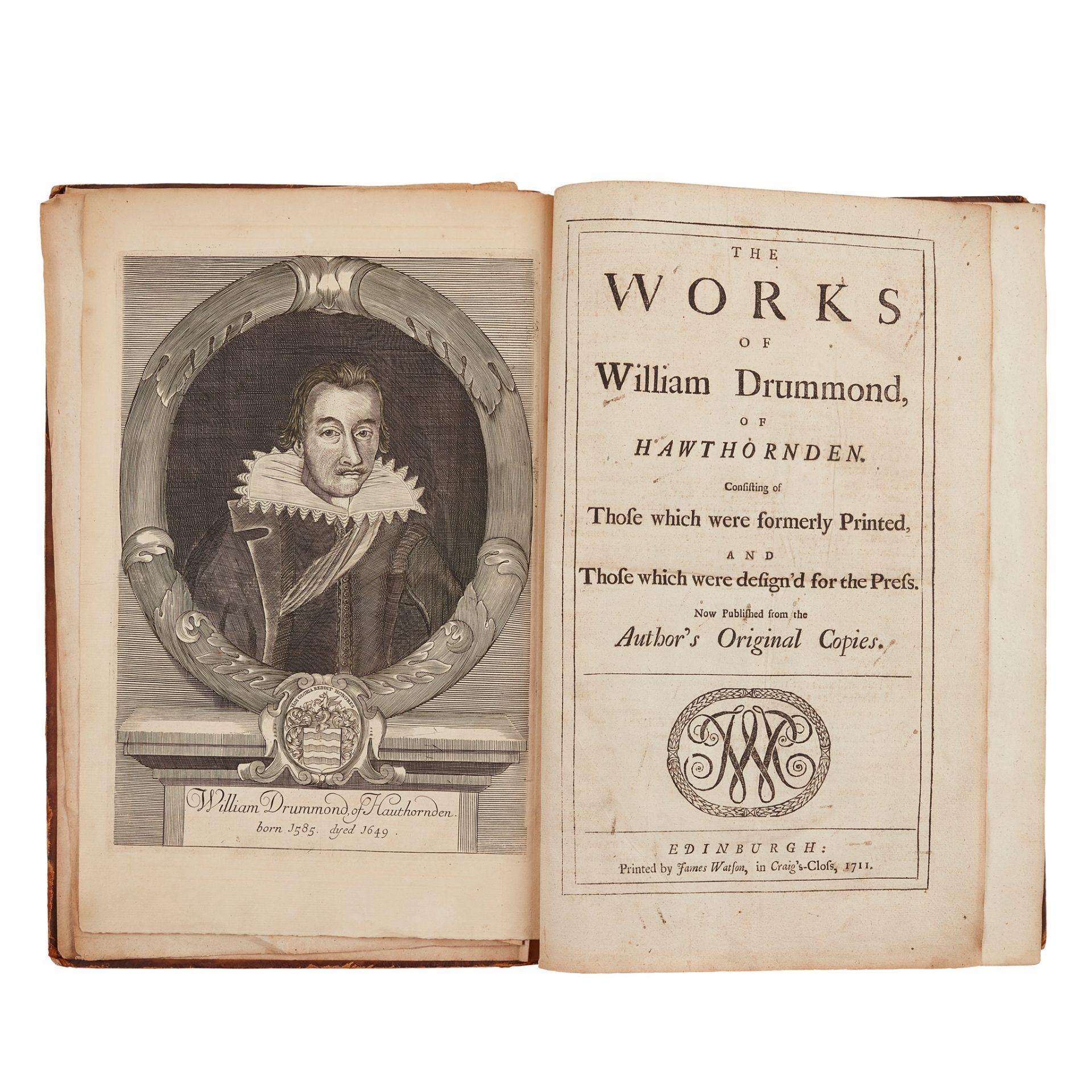 Drummond, William of Hawthornden The Works