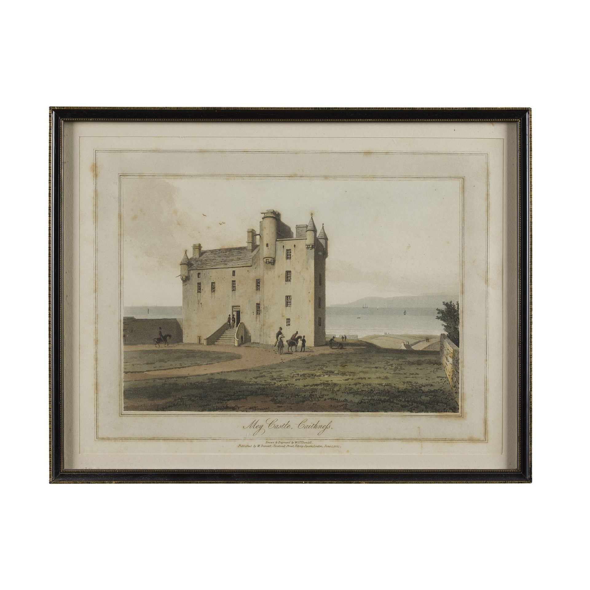 Daniell, William 7 Framed Prints of Scotland - Bild 5 aus 14