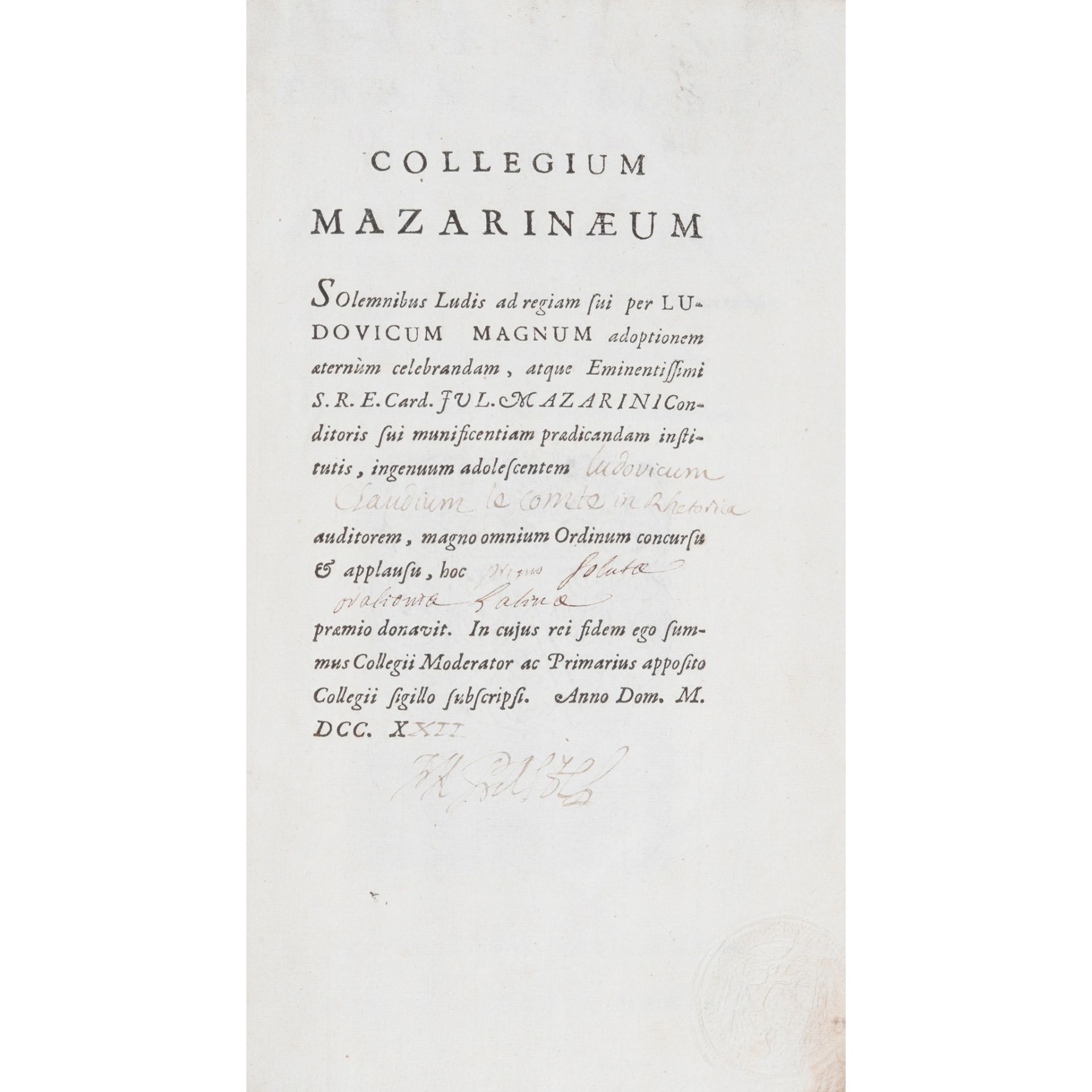 Suetonius Tranquillus, Caius. C. Suetonii Tranquilli de XII Caesaribus Libri VIII - Bild 2 aus 2