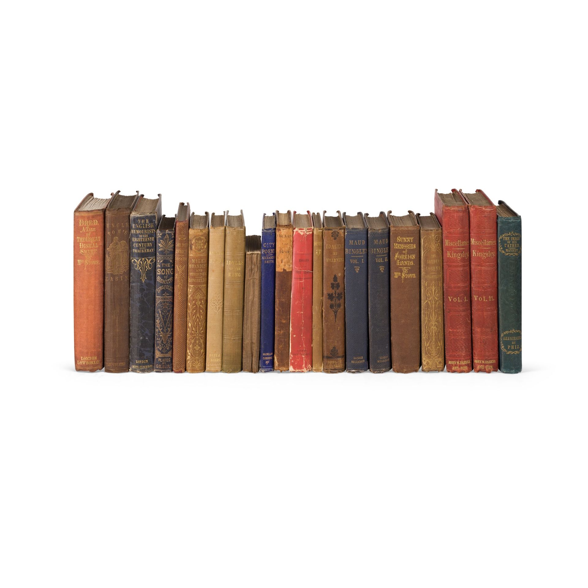1850's Literature 21 volumes, including