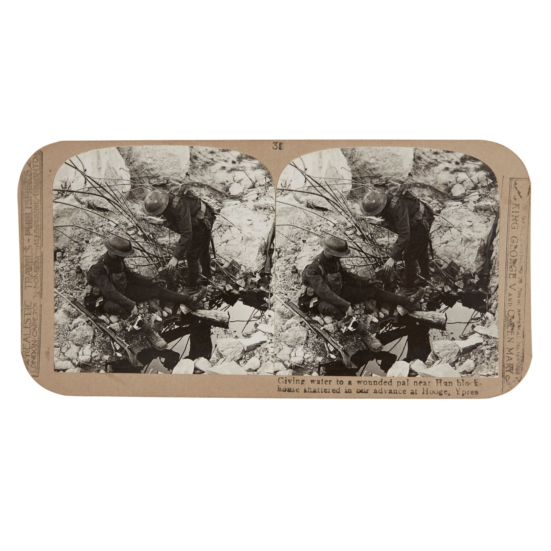 First World War Stereoscope Cards The Great War - Bild 5 aus 6