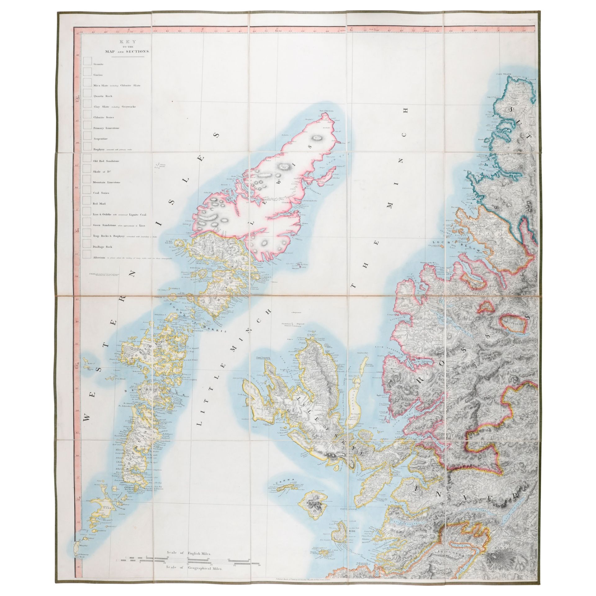 Arrowmith, Aaron Map of Scotland, constructed from Original Material obtained under
