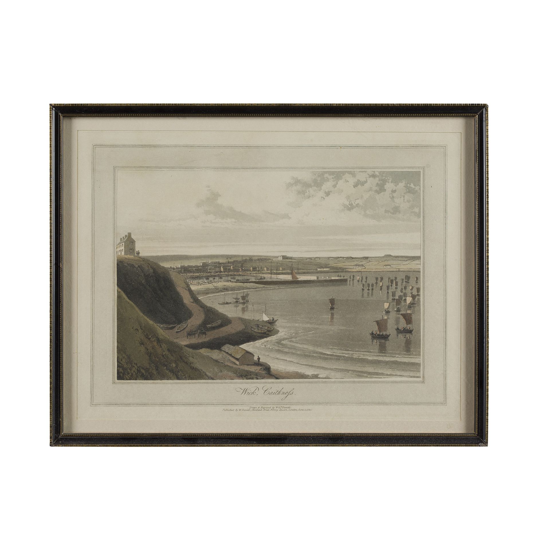 Daniell, William 7 Framed Prints of Scotland - Bild 6 aus 14