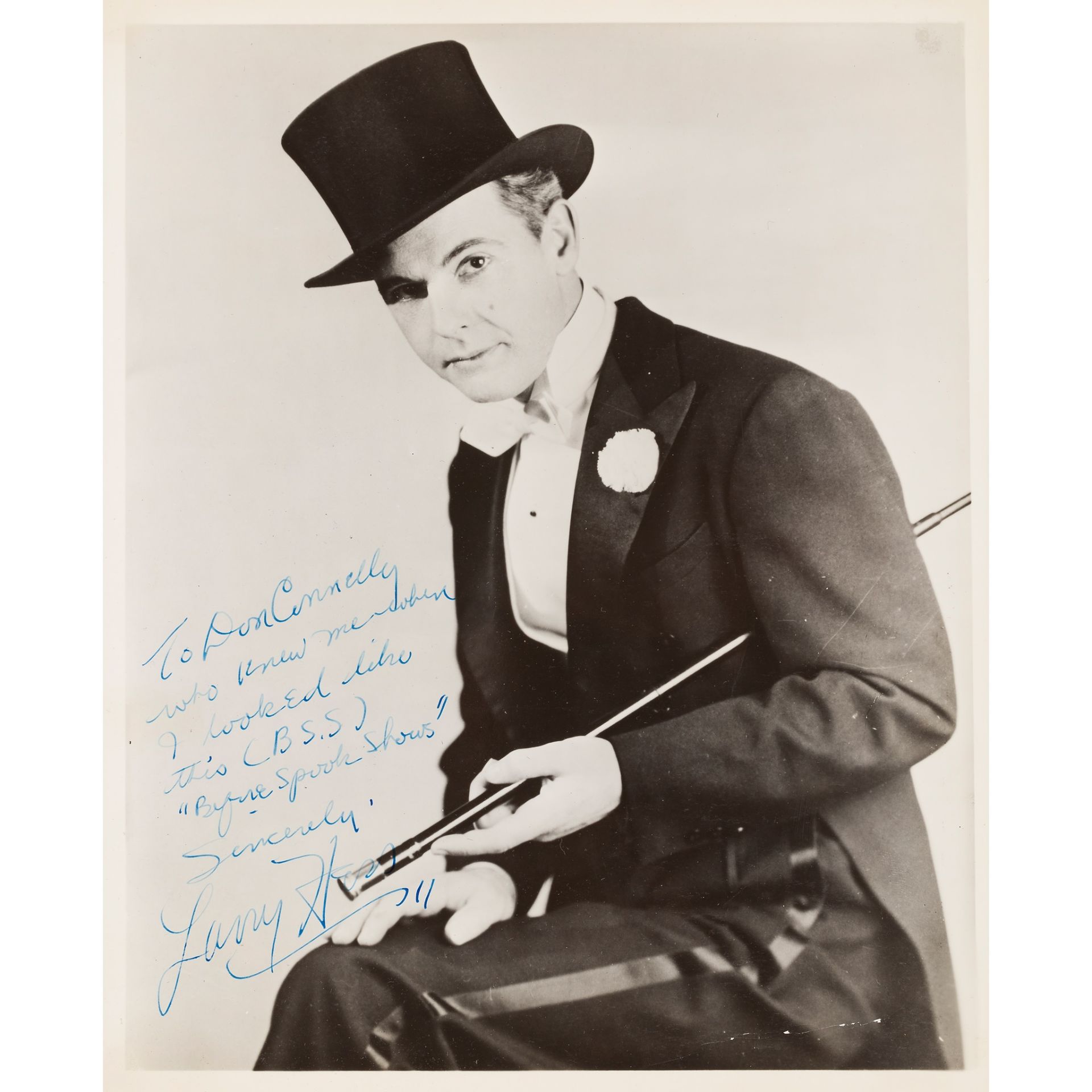 Collection of Original Photographs of Magicians, mostly signed for Don Connely including: - Bild 4 aus 8