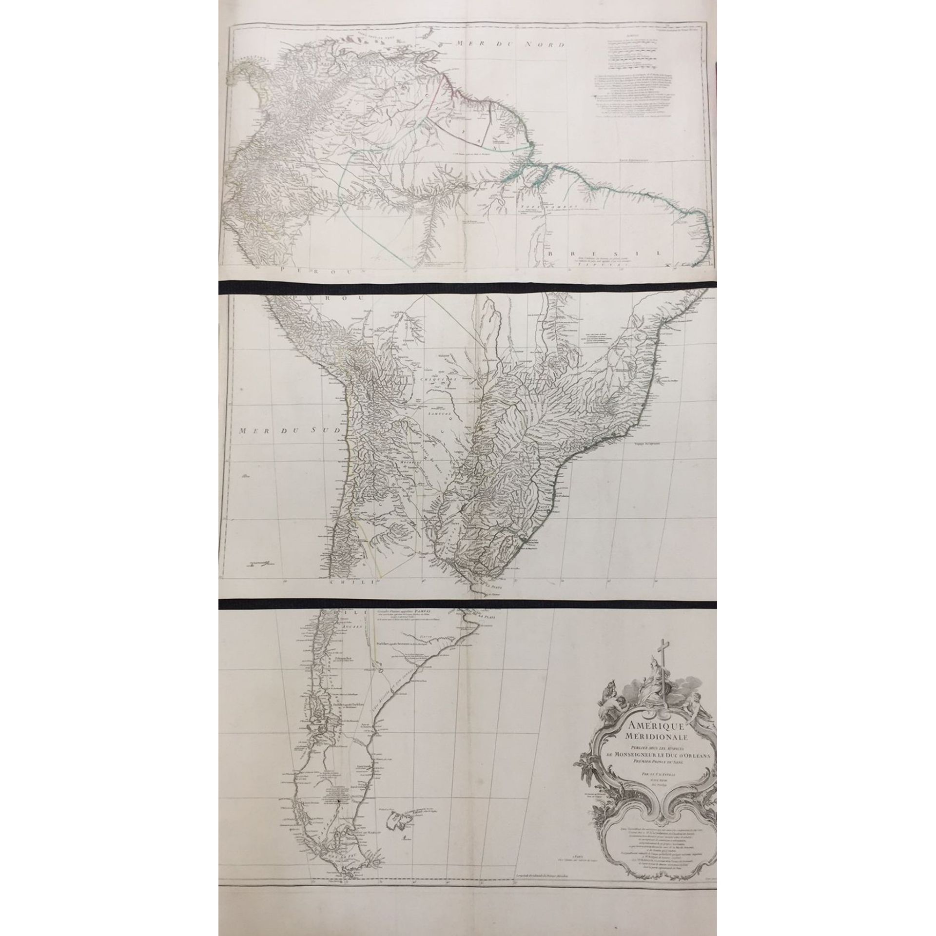 South America Anville, Jean Baptiste Bourguignon d'