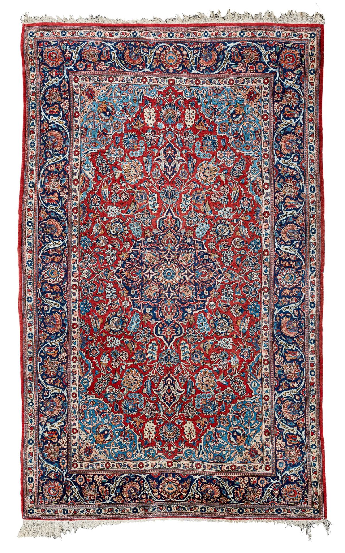 KASHAN RUG CENTRAL PERSIA, LATE 19TH/EARLY 20TH CENTURY