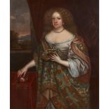 L. SCHUNEMANN (DUTCH FL.1651-1681) THREE QUARTER LENGTH PORTRAIT OF LADY ANNE LINDSAY, DUCHESS OF