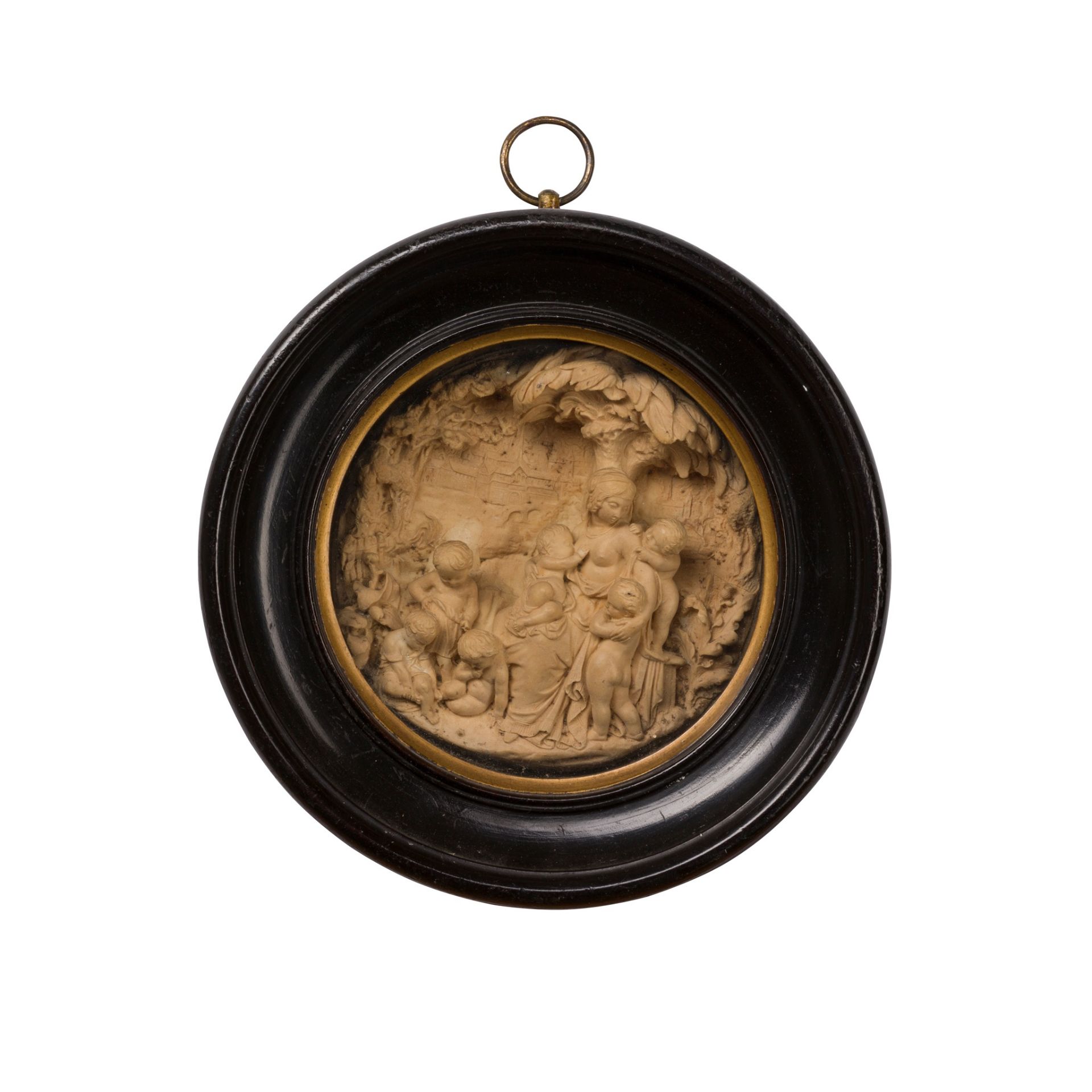 AFTER SIR THOMAS LAWRENCE, RELIEF ROUNDEL 19TH CENTURY - Image 2 of 2