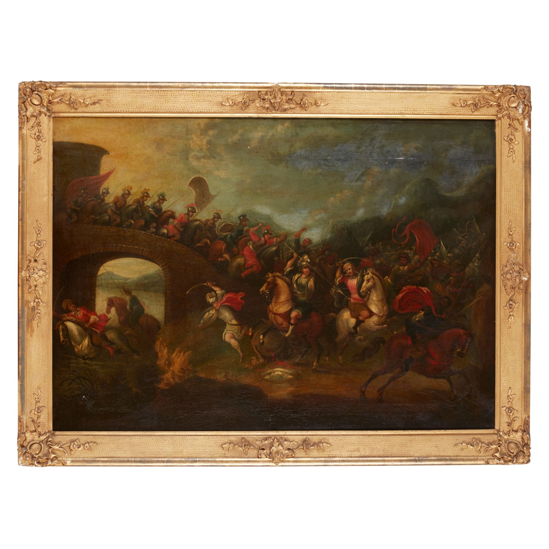 CIRCLE OF FRANS FRANCKEN BATTLE BETWEEN TURKS AND GREEKS - Image 2 of 2