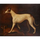 FOLLOWER OF SAWREY GILPIN STUDY OF A GREYHOUND WITH A HARE