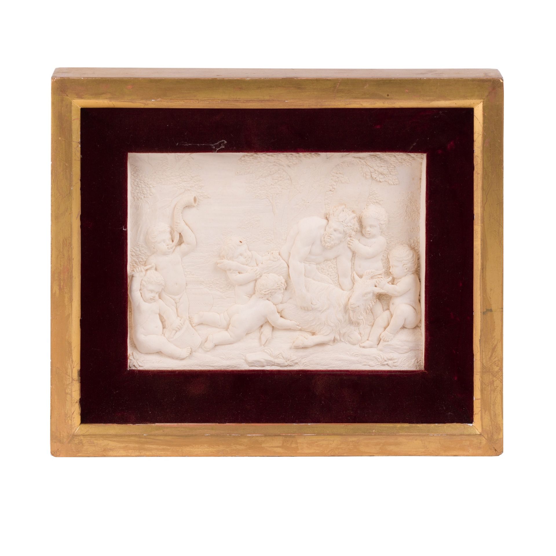 FIVE FRAMED PLASTER RELIEF PLAQUES - Bild 2 aus 6