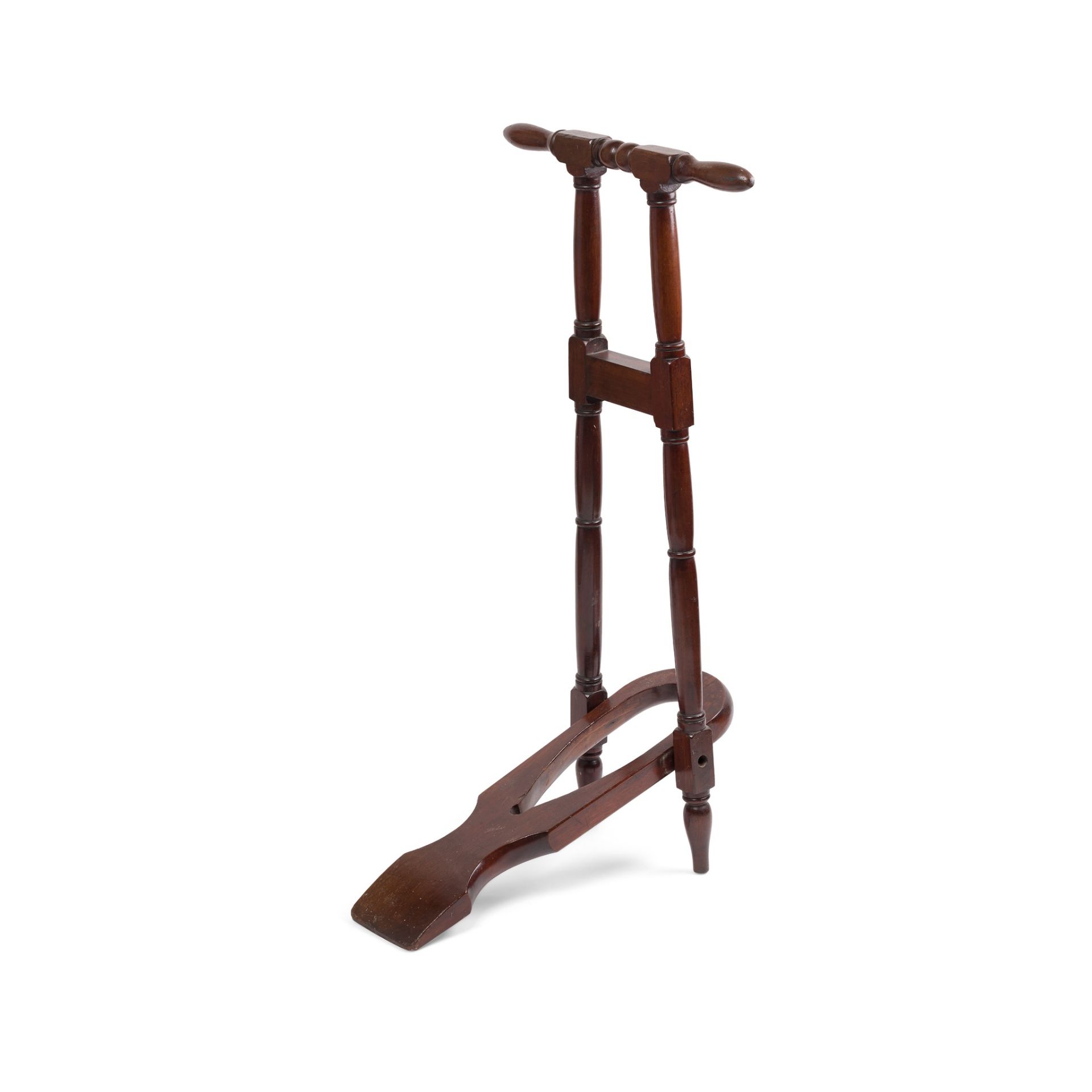 REGENCY MAHOGANY BOOT AND WHIP STAND EARLY 19TH CENTURY - Image 2 of 2