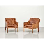 Børge Mogensen (Danish 1914-1972) for Frederica Stolefabrik Pair of Armchairs