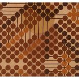 § Frank Lloyd Wright (American 1867-1959) for F. Schumacher & Company 'Taliesin Line' Panel, 1955