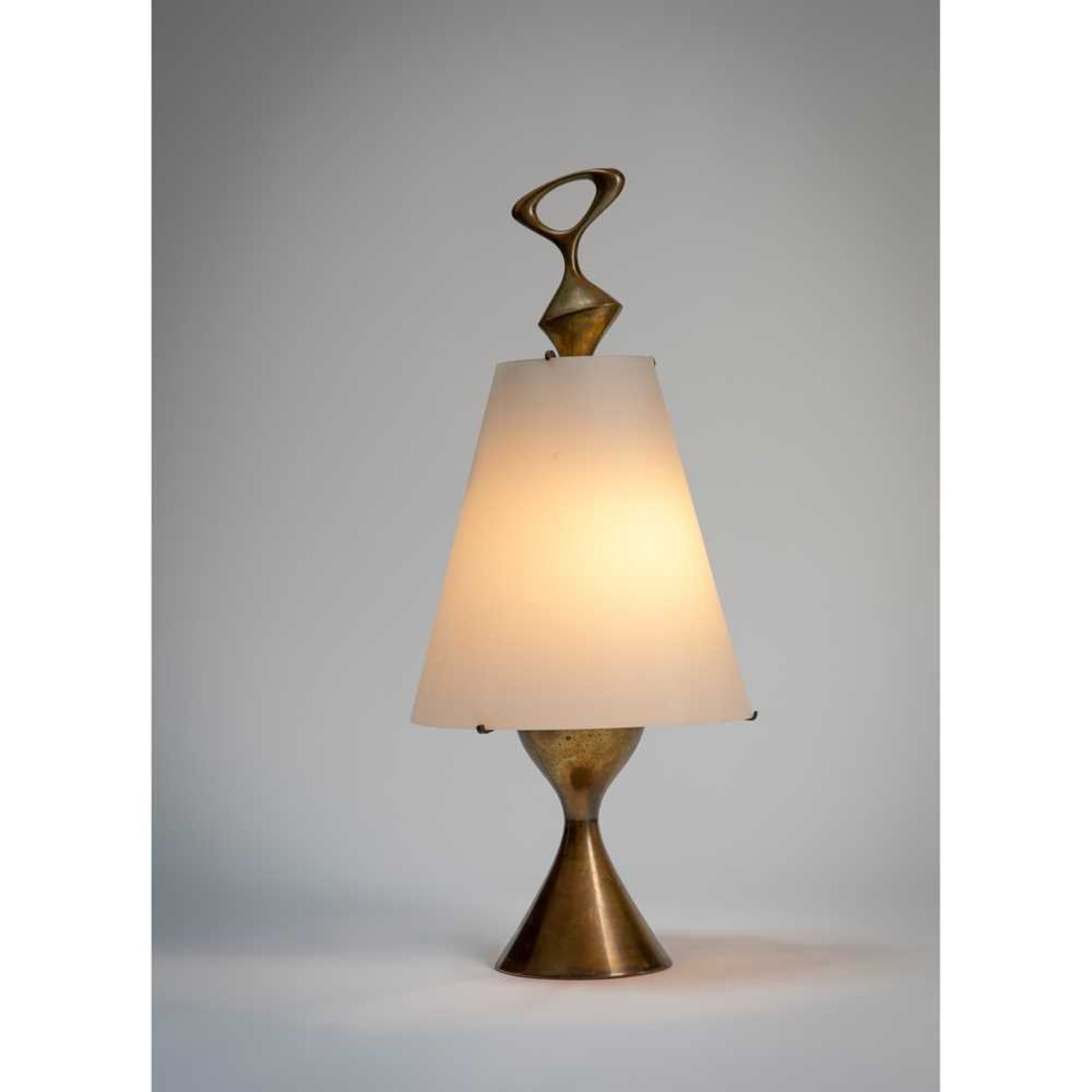 Max Ingrand (French 1908-1969) for Fontana Arte, Italy Table Lamp, circa 1956 - Image 2 of 4