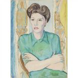 § Edward Wolfe R.A. (South African/British 1897-1982) Portrait of a Lady, purportedly Una Wing,