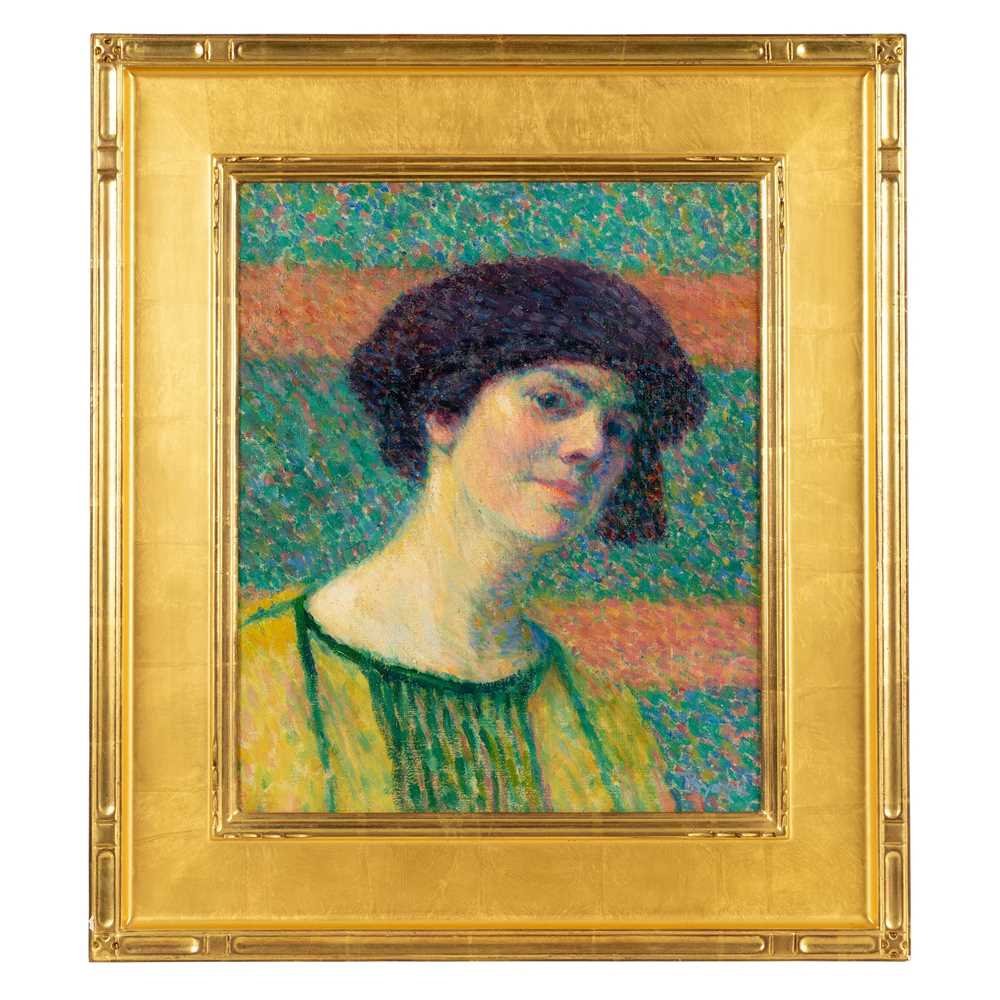 Dorothy Randolph Byard (American 1885-1974) Portrait of a Lady (Possibly a Self Portrait) - Image 2 of 3