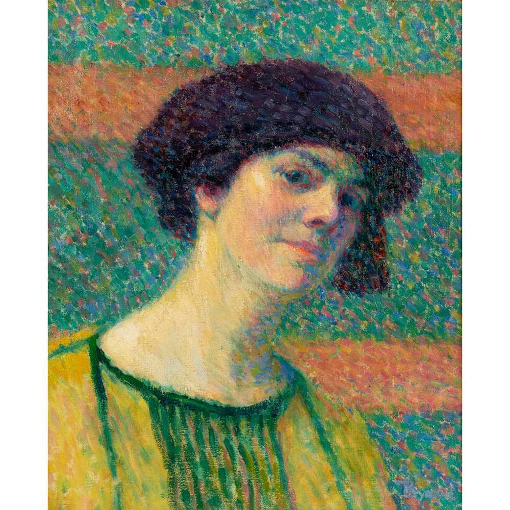 Dorothy Randolph Byard (American 1885-1974) Portrait of a Lady (Possibly a Self Portrait)