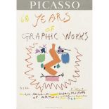 Pablo Picasso (Spanish 1881-1973) (after) Picasso, 60 Years of Graphic Works, LACMA, 1966