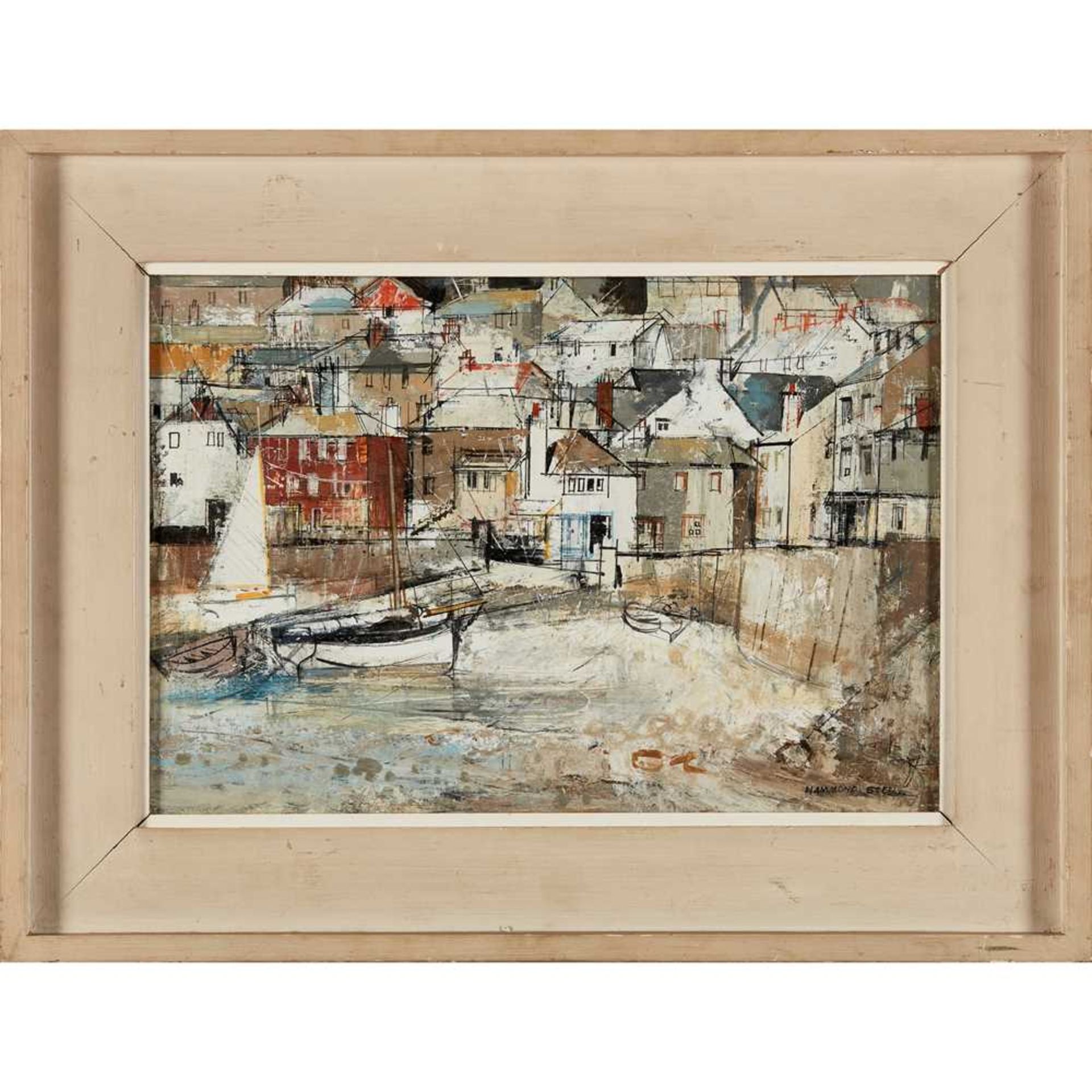 § George Hammond Steel (British 1900-1960) The Slipway, St Ives - Bild 2 aus 2