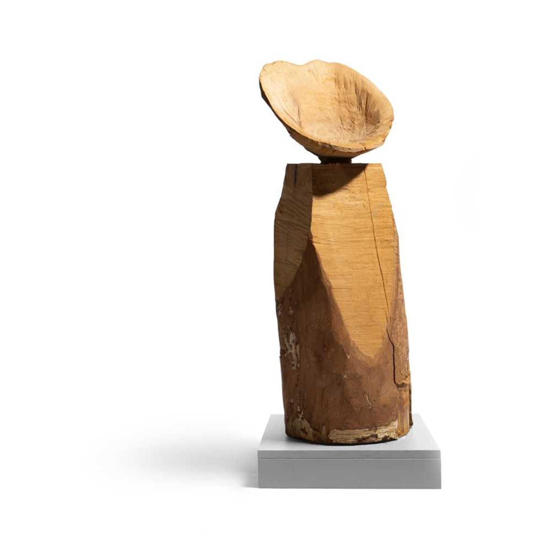 § David Nash O.B.E. R.A. (British 1945-) Birch Bowl, 1993