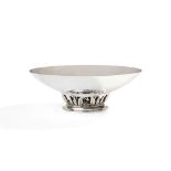 Ove Brobeck (Danish -1971) for Georg Jensen Footed Bowl