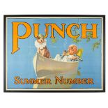 FRANK REYNOLDS (1876-1953) POSTER: PUNCH SUMMER NUMBER 1931