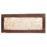 MANNER OF ERNEST GIMSON ARTS & CRAFTS PLASTER SAMPLE PANEL, CIRCA 1890