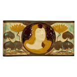 ZSOLNAY, PECS ART NOUVEAU TILE, CIRCA 1905