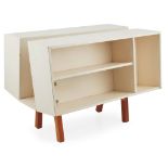 ERNEST RACE (1913-1964) FOR ISOKON FURNITURE `PENGUIN DONKEY` MARK II OPEN BOOKCASE, 1960S