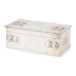 LIBERTY & CO., LONDON 'TUDRIC' PEWTER BOX, CIRCA 1900