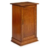 ARTHUR W. SIMPSON (1857-1922), KENDAL ARTS & CRAFTS OAK BEDSIDE CABINET, CIRCA 1900