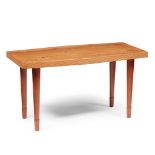 NEIL MORRIS FOR H. MORRIS & CO., GLASGOW RARE TEAK 'COIN TABLE', CIRCA 1953