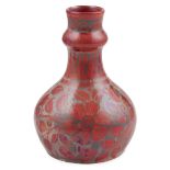 WILLIAM DE MORGAN (1839-1917) ARTS & CRAFTS RUBY LUSTRE VASE, CIRCA 1890