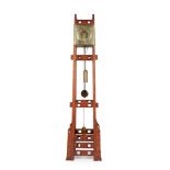 SCOTTISH CELTIC REVIVAL ARTS & CRAFTS STANDING CLOCK, CIRCA 1920