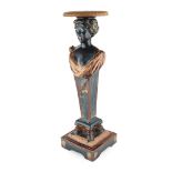 UNKNOWN MAKER CARYATID JARDINIÈRE STAND, CIRCA 1900