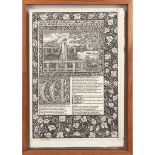 WILLIAM MORRIS (1834-1896) AND EDWARD COLEY BURNE-JONES (1833-1898) FOR KELMSCOTT PRESS FRAMED