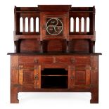 LIBERTY & CO., LONDON ARTS & CRAFTS OAK SIDEBOARD, CIRCA 1900