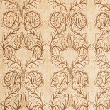 WILLIAM MORRIS (1862-1938) FOR MORRIS & COMPANY ARTS & CRAFTS 'ACANTHUS' EMBROIDERED PANEL,