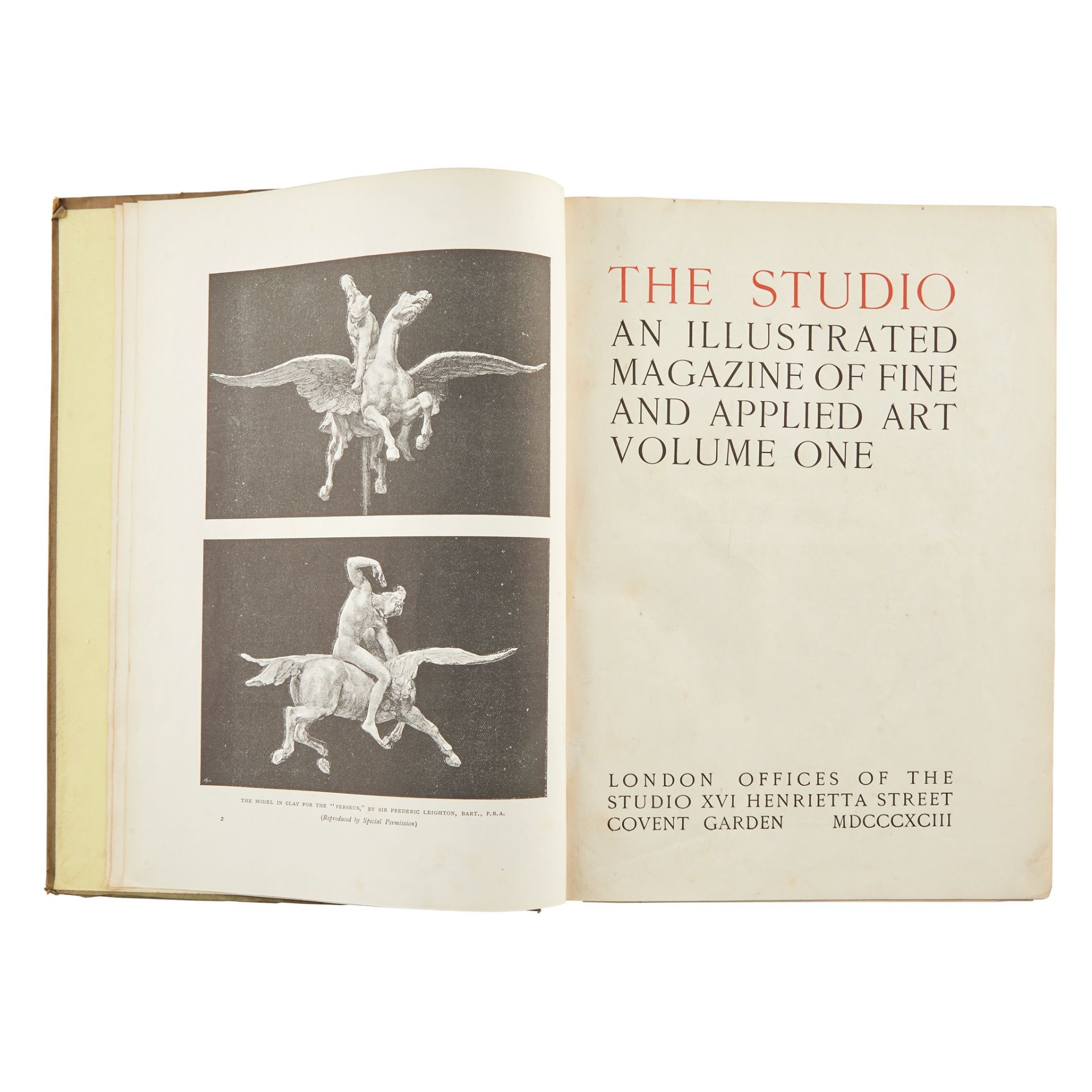 THE STUDIO, AN ILLUSTRATED MAGAZINE OF FINE AND APPLIED ART EIGHTY-SIX VOLUMES / THIRTY-FOUR - Bild 3 aus 3