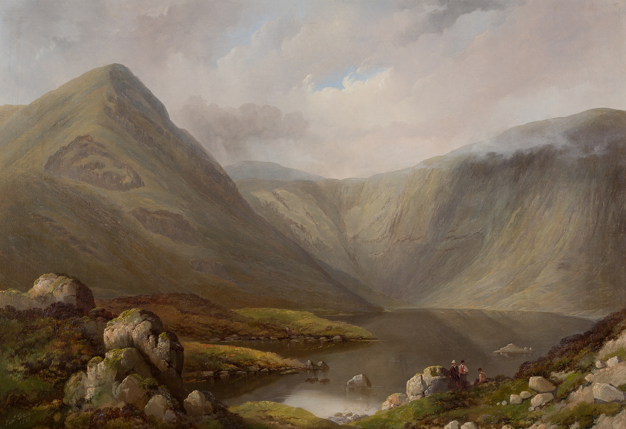EDWARD TRAIN (BRITISH 1801-1866) LOCH CORUISK, ISLE OF SKYE