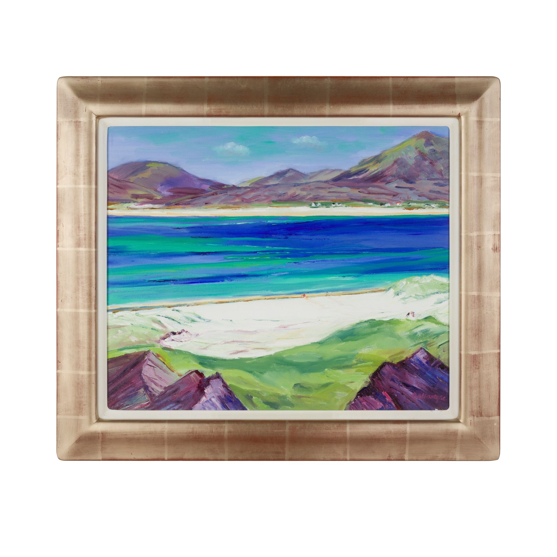 § MARGARET BALLANTYNE S.A.A.C. (SCOTTISH B.1936) ERISKAY BEACH - Bild 2 aus 2