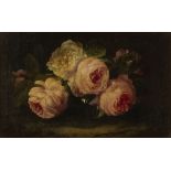 19TH CENTURY DUTCH SCHOOL A STILL LIFE OF ROSES