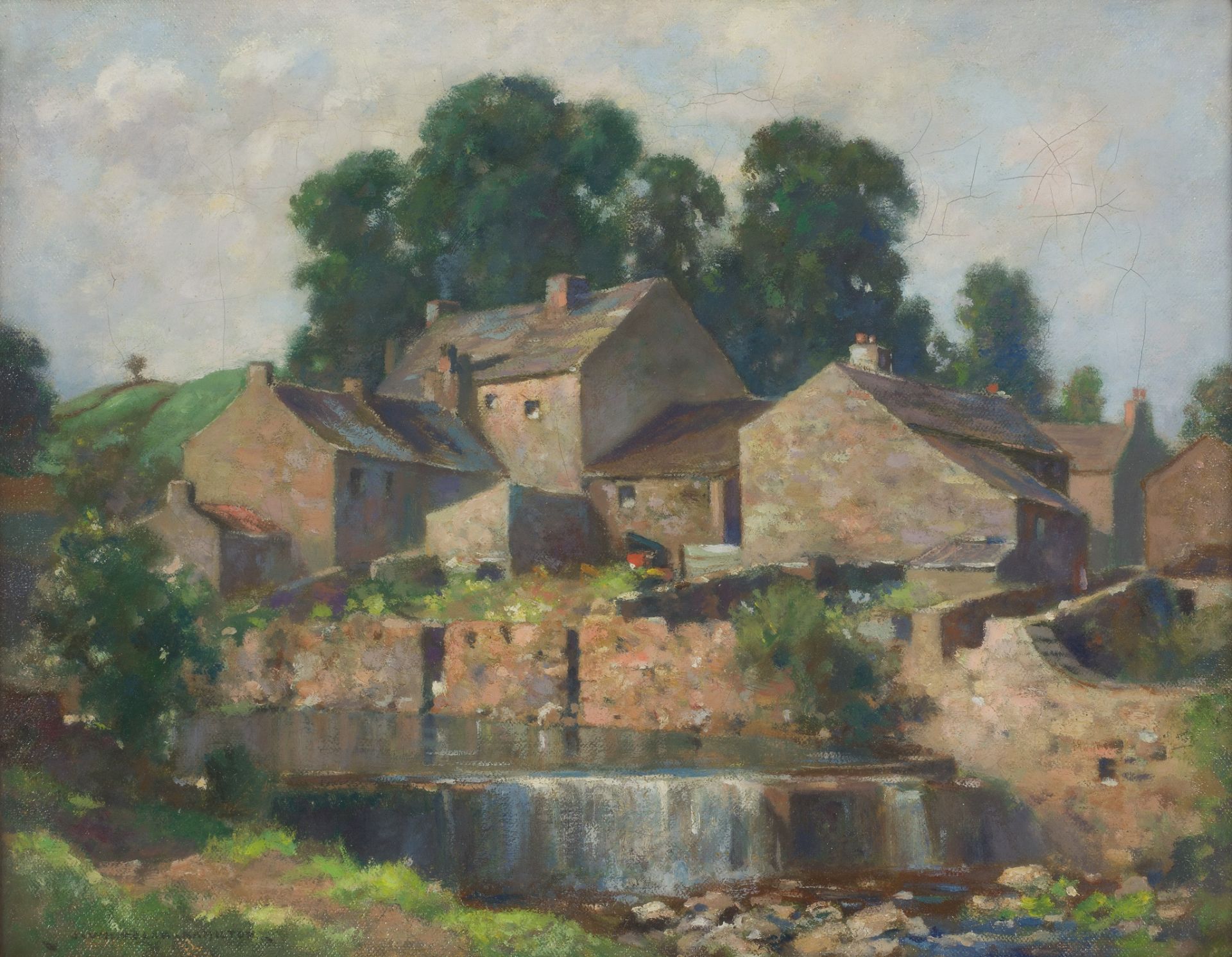 JAMES WHITELAW HAMILTON R.S.A.,R.S.W (SCOTTISH 1860-1932) RICHMOND, YORKSHIRE