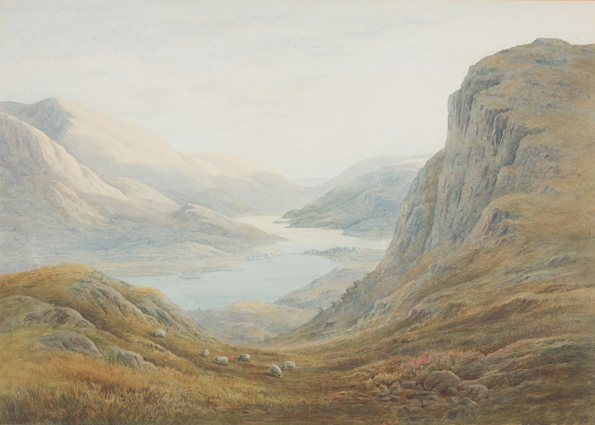 JAMES GRAY R.S.W. (SCOTTISH FL.1917-1947) HIGHLAND LOCH