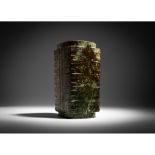 ◆ GREEN JADE CONG NEOLITHIC PERIOD, LIANGZHU CULTURE